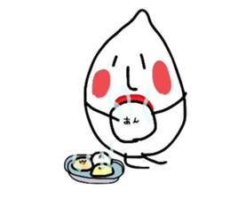 Piece of rice teacher 2 sticker #8395107