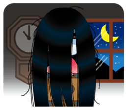 Japanese Doll Horror sticker #8395271