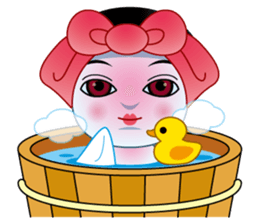 Japanese Doll Horror sticker #8395292