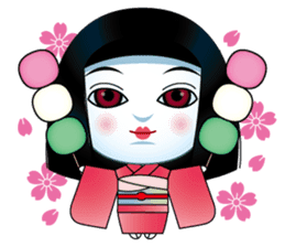 Japanese Doll Horror sticker #8395304
