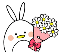 WHITE PENGUIN!3 sticker #8396154