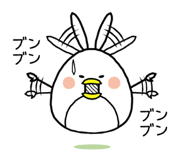 WHITE PENGUIN!3 sticker #8396165