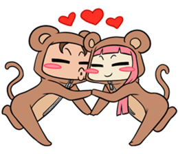 AOL ; CNY sticker #8396343