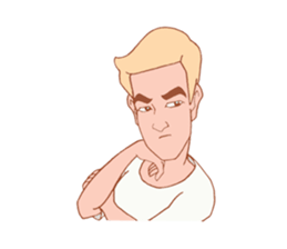 A good  Handsome and men named north sticker #8396911