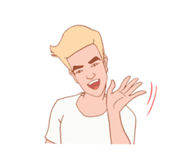 A good  Handsome and men named north sticker #8396922