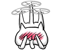 cat-type drone sticker #8397149