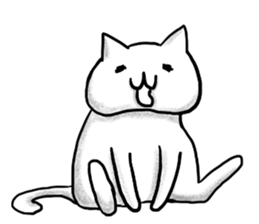 cat-type drone sticker #8397159