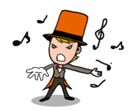 Let`s go to musical ! sticker #8397415