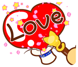 The Teatime Of Cat Grandpa & Little Girl sticker #8397589