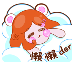 The Teatime Of Cat Grandpa & Little Girl sticker #8397611