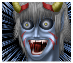 Angels and demons of intense Sticker sticker #8397686