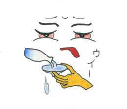 Face of the Kunoichi Ninja sticker #8397901