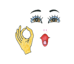 Face of the Kunoichi Ninja sticker #8397905