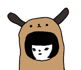 Sachiko Fall of everyday sticker #8398311