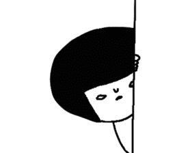 Sachiko Fall of everyday sticker #8398316