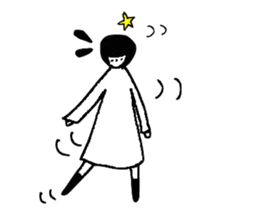 Sachiko Fall of everyday sticker #8398323