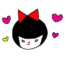 Sachiko Fall of everyday sticker #8398328