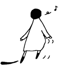 Sachiko Fall of everyday sticker #8398335