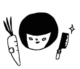 Sachiko Fall of everyday sticker #8398336