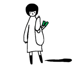 Sachiko Fall of everyday sticker #8398337