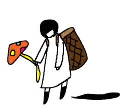 Sachiko Fall of everyday sticker #8398343