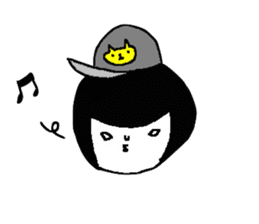 Sachiko Fall of everyday sticker #8398344