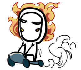 Ghost-B sticker #8398478