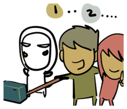 Ghost-B sticker #8398490