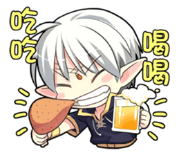 1/2 Prince 10th anniversary sticker #8399116