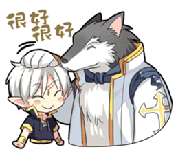 1/2 Prince 10th anniversary sticker #8399134