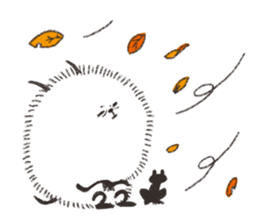 FUWAFUWA 'Fluffy' 2 Autumn&Winter sticker #8399200