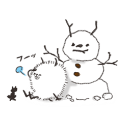 FUWAFUWA 'Fluffy' 2 Autumn&Winter sticker #8399223