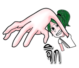 The red haired guy and friends sticker #8399284