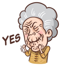 my Grandma(English ver.) sticker #8399436