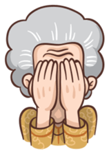 my Grandma(English ver.) sticker #8399444