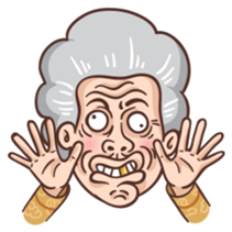 my Grandma(English ver.) sticker #8399445