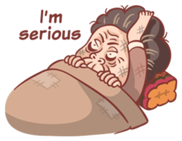 my Grandma(English ver.) sticker #8399467