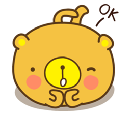 KaNun Bear sticker #8399992