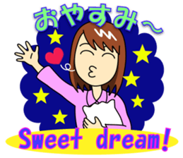 Mirai-chan's Lovey-dovey stickers sticker #8400227