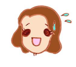 Nice Kansai girl sticker #8400675