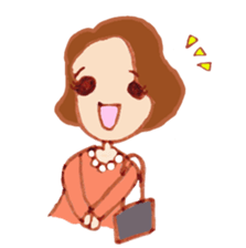 Nice Kansai girl sticker #8400692