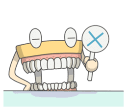 Gakumokkun of dental cast2 sticker #8401073