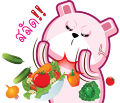 Drama Pink Bear sticker #8401200