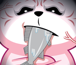 Drama Pink Bear sticker #8401210