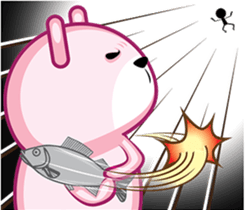 Drama Pink Bear sticker #8401211