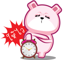 Drama Pink Bear sticker #8401213