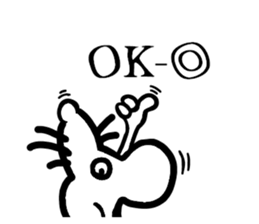 A mausu and a rabbit sticker #8401394