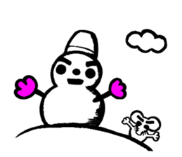 A mausu and a rabbit sticker #8401416