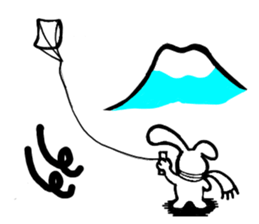 A mausu and a rabbit sticker #8401417