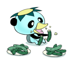 Mixed blood Kappanda sticker #8401349